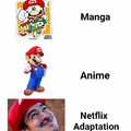 If Mario was in Netflix
