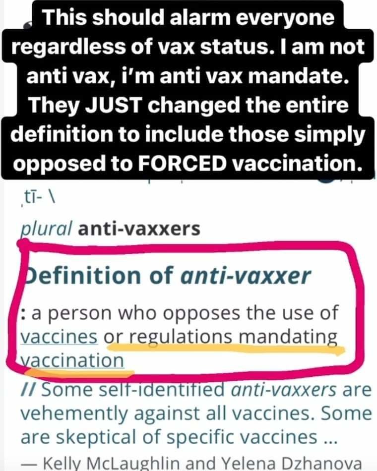 Antivax used to be my most liberal trait - meme