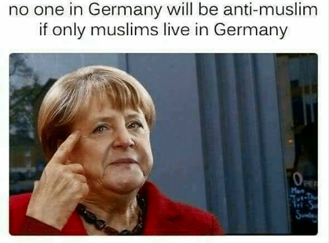 Merkel... Fat bitch - meme