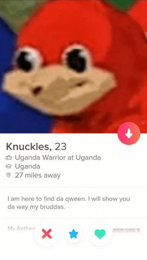 Uganda Warrior - meme