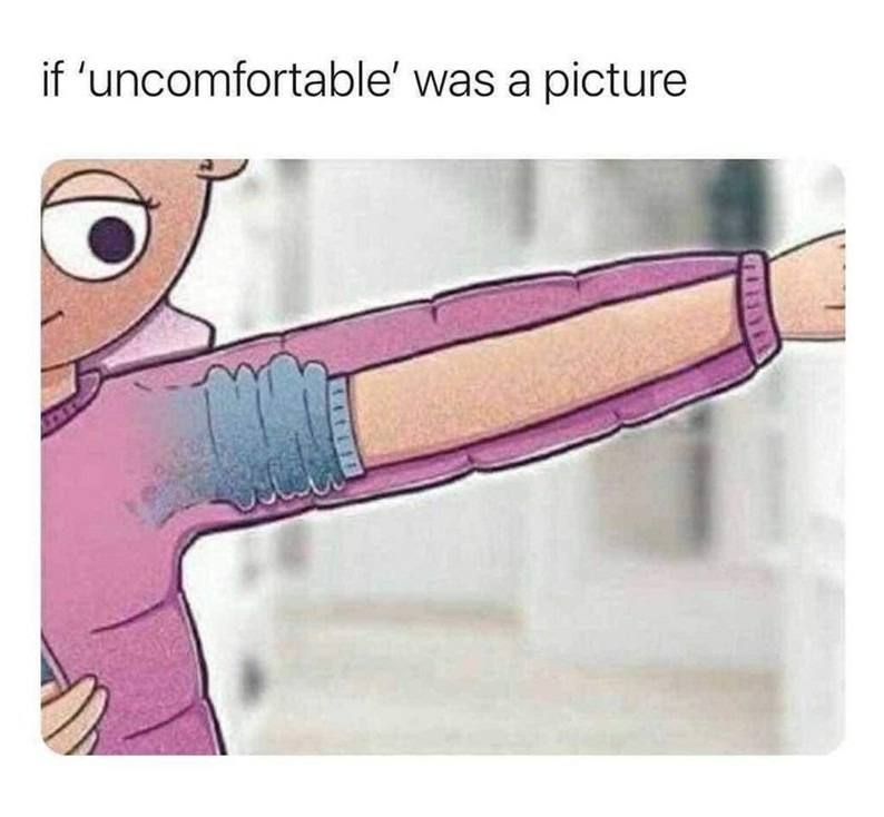 Le uncomfortable - meme