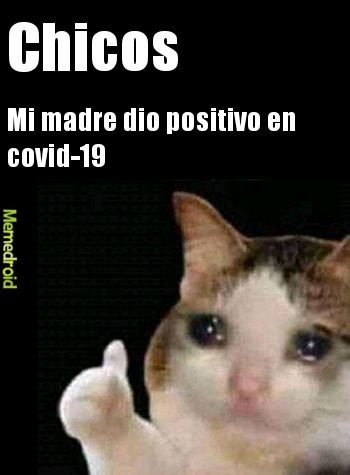 Espero que se cure - meme