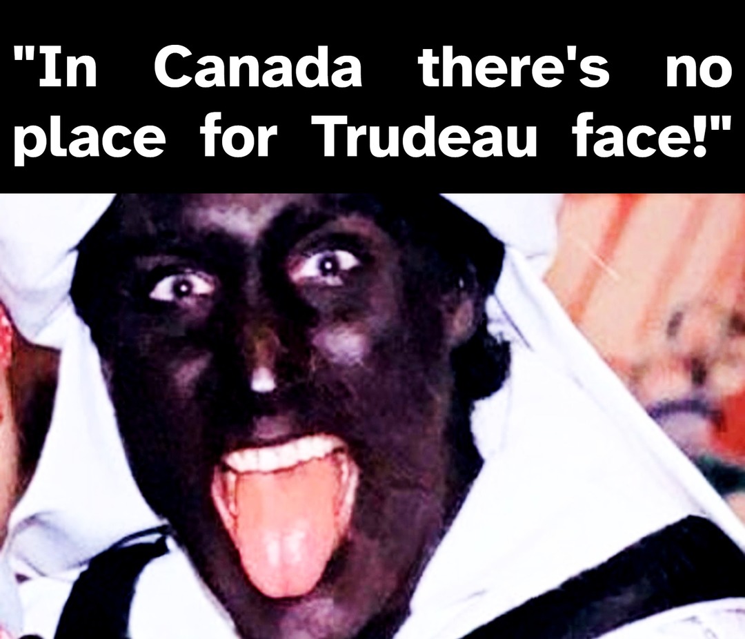 Trudeau face - meme