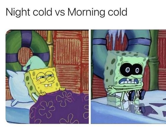 Cold Night - meme