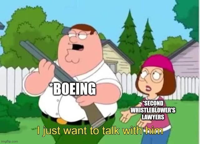 Boeing just wanna talk - meme