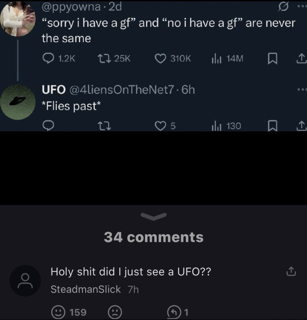 Sorry I have a gf vs. I HAVE a gf: energy levels differ - meme