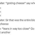Only clever cheese puns allowed