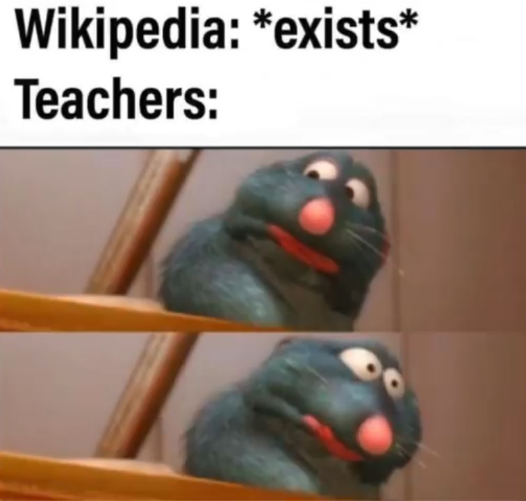 Wikipedia is awesome - meme