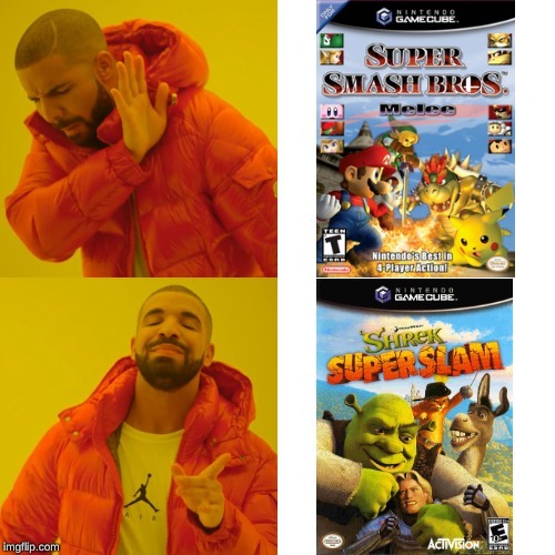 Shrek Super Slam - meme