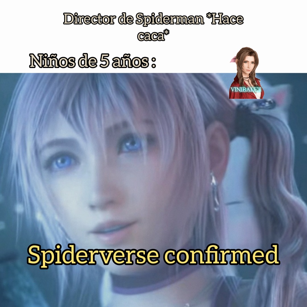 Spiderverse confirmed - meme