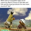 Bert just wants to have fun