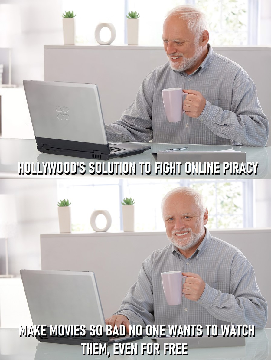 Solution to piracy - meme