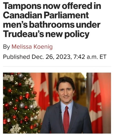 Trudeau'new policy - meme