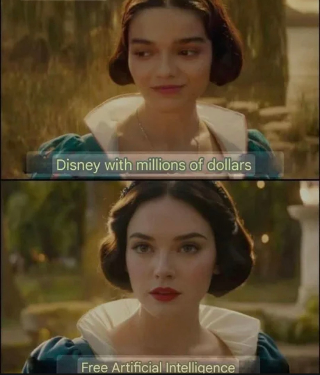 Disney investing millions in AI. Mickey is watching - meme