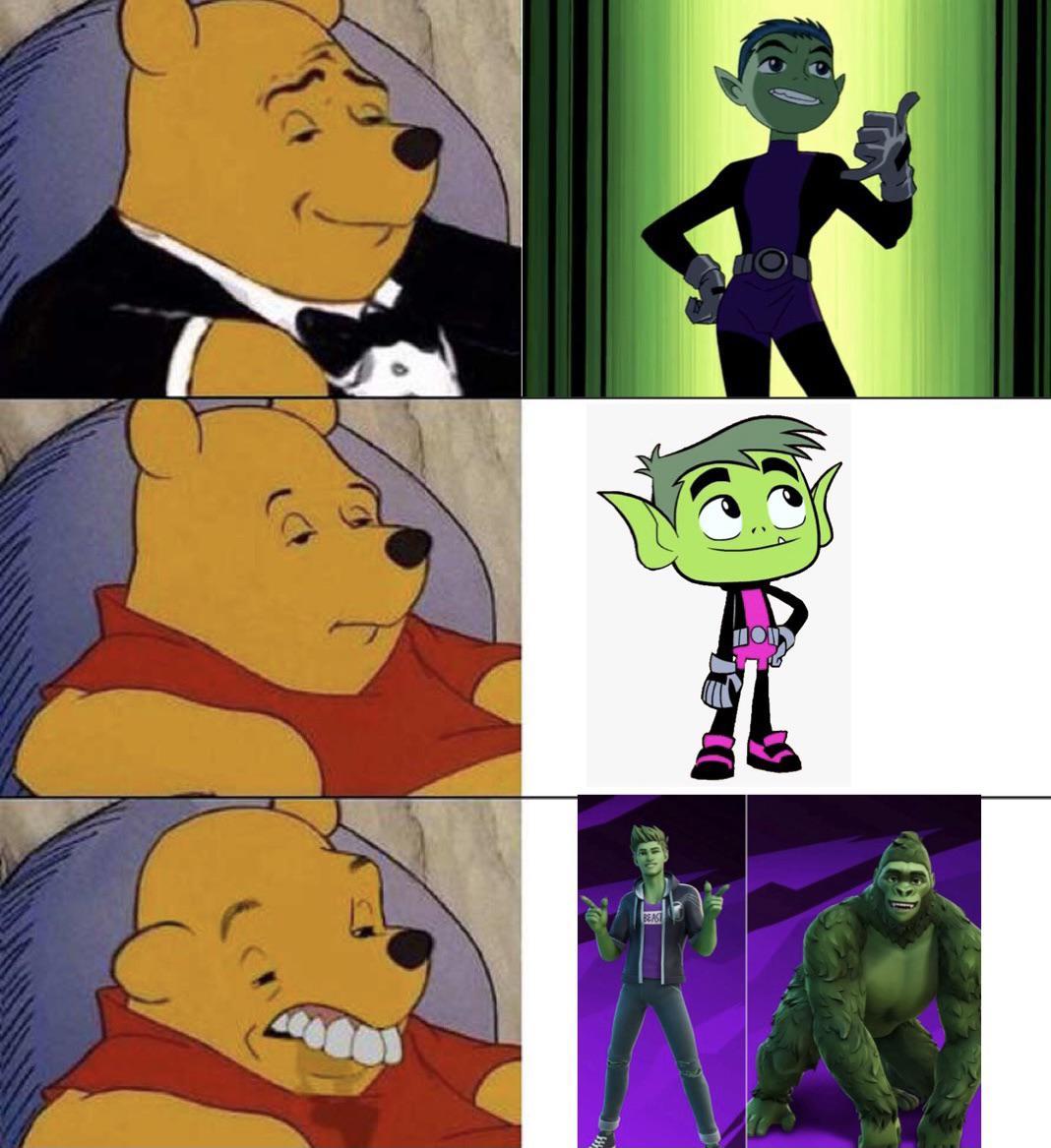 Beast boy meme