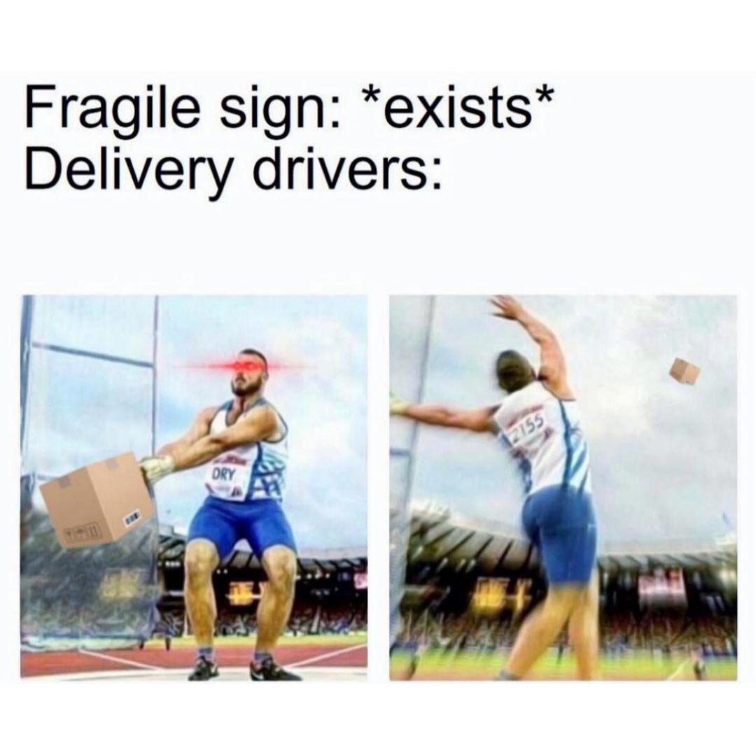 Delivery Drivers - meme