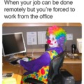 clown job meme