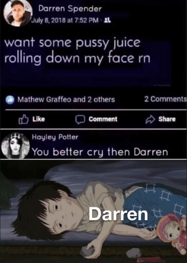 Poor Darren - meme