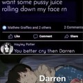 Poor Darren