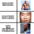 The Rock variants meme