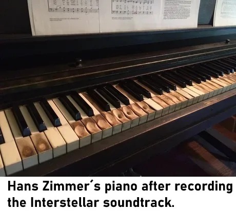 Hans Zimmer's piano - meme