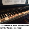 Hans Zimmer's piano