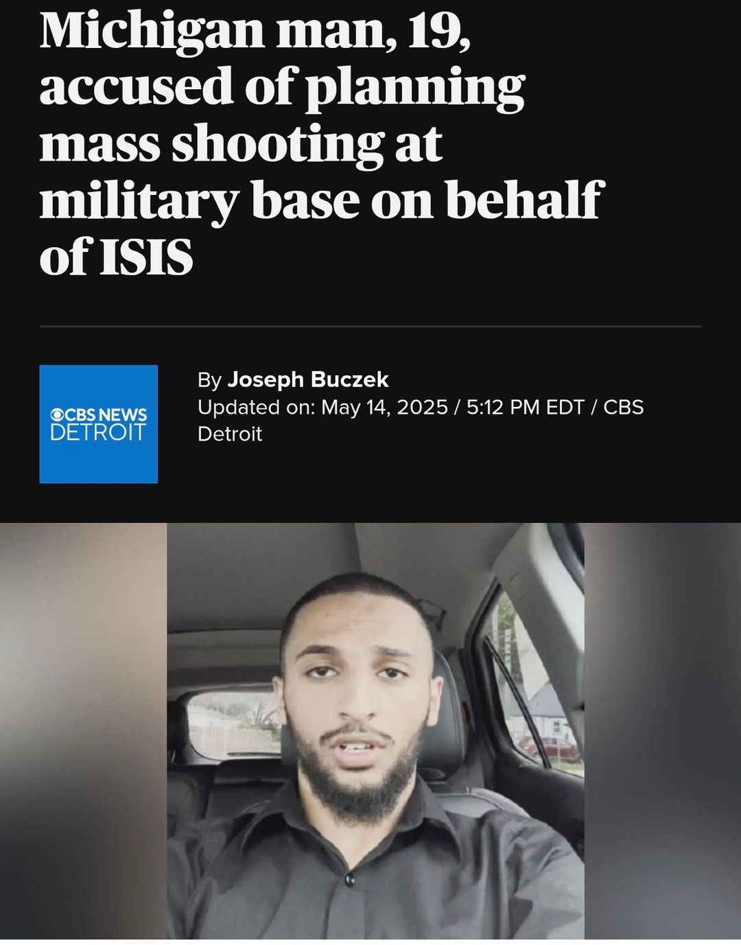 Michigan teen accused of plotting ISIS attack on base - meme