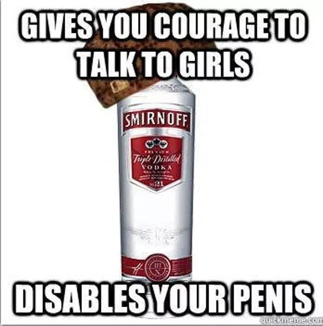 Scumbag vodka - meme