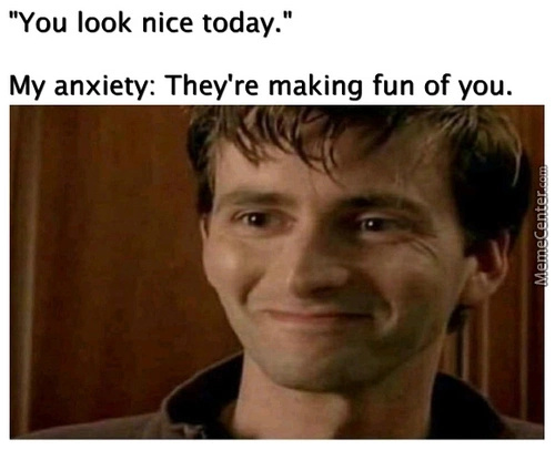 Anxiety issue - meme