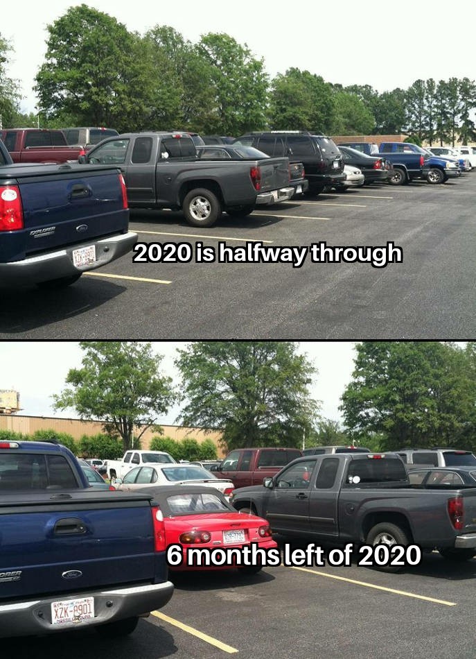 2020 will be the year that must not be mentioned - meme