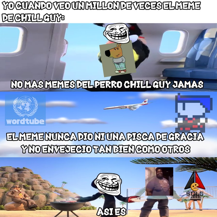Me tiene hasta los cojones este meme de mierda