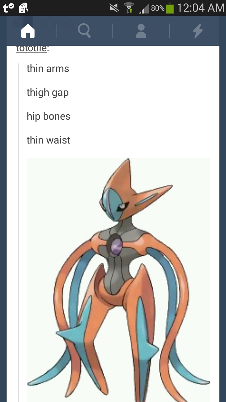dat thigh gap tho - meme
