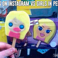 chicas en instagram vs chicas en la realidad 