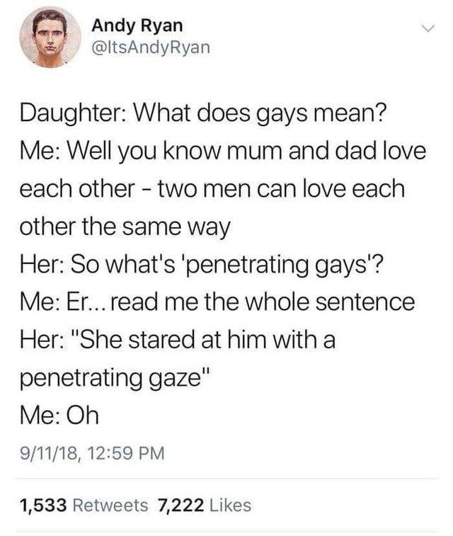 What does gay mean? - meme