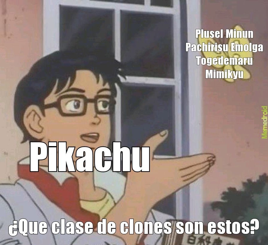 Cosas de Pikachu - meme