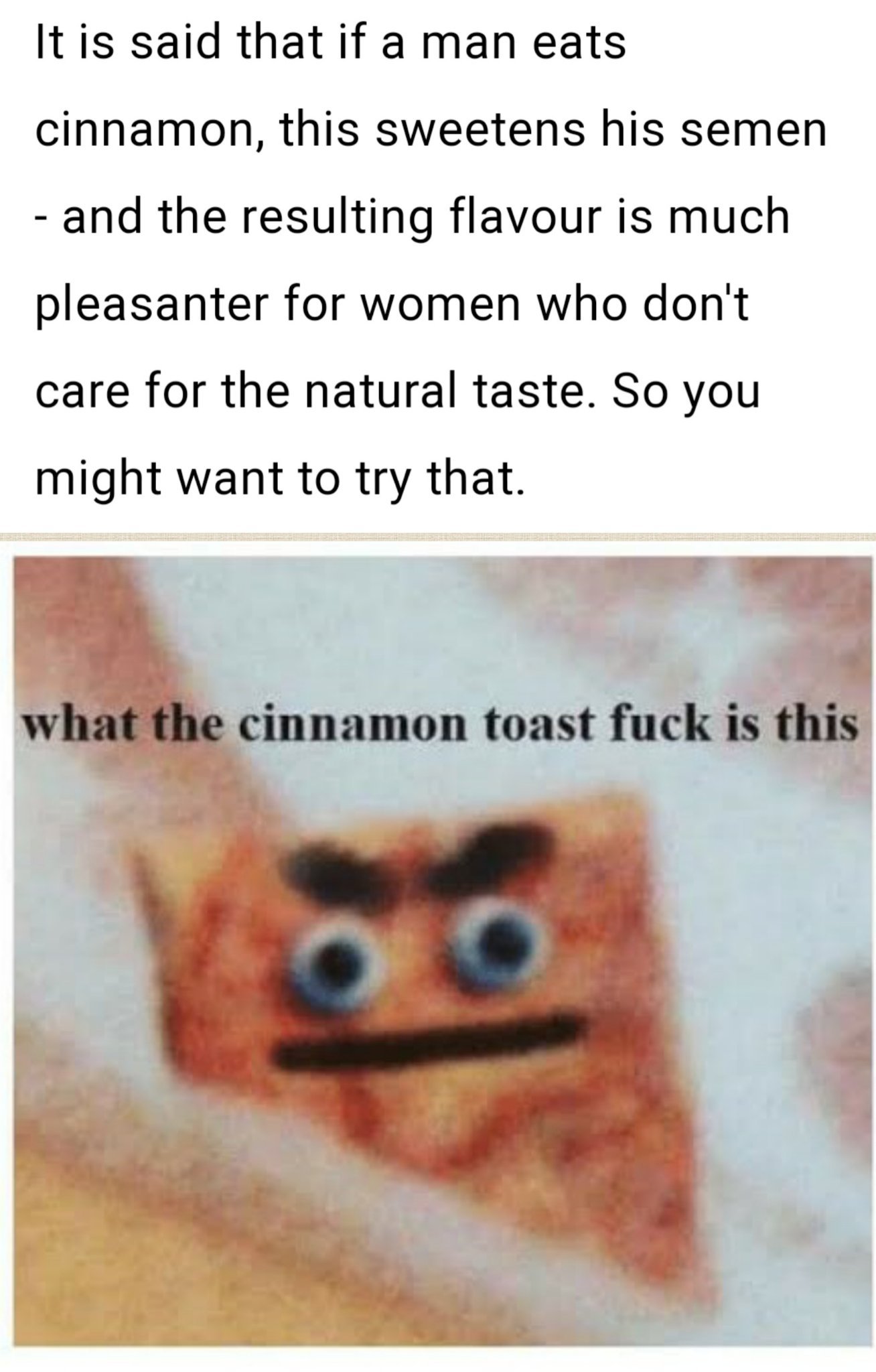 Cinnamon - meme