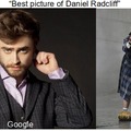 Google vs Bing: The best pic of Daniel Radcliff