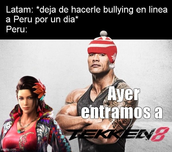 meme de la Presentación del nuevo personaje peruano del Tekken 8