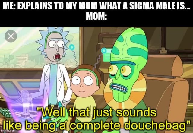 Sigma male meme