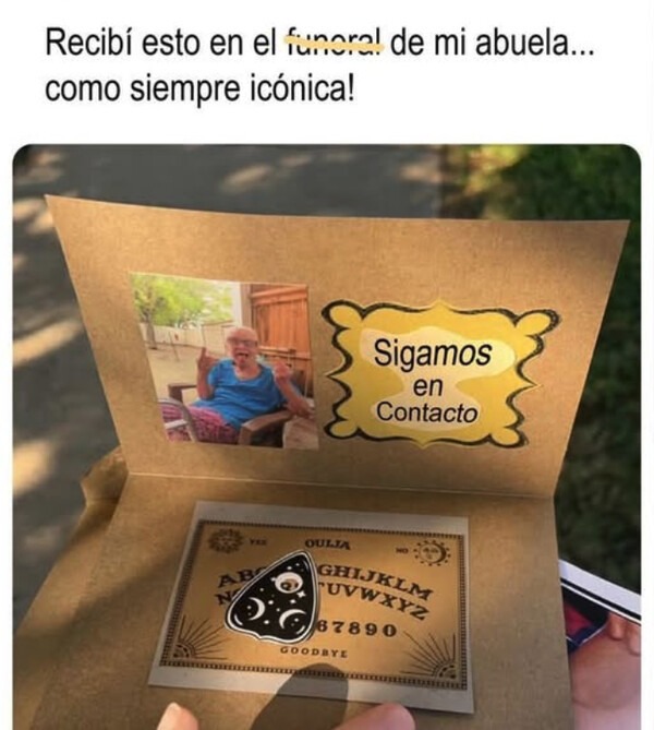 Ojala llegar a ser un abuelo tan guay - meme