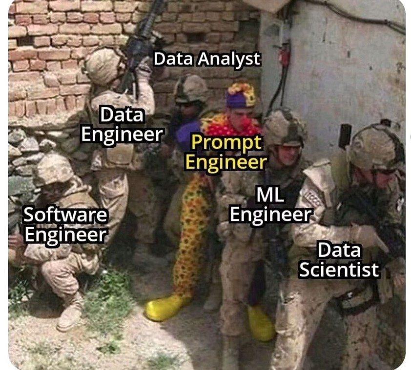 Ingeniero de prompts lol - meme