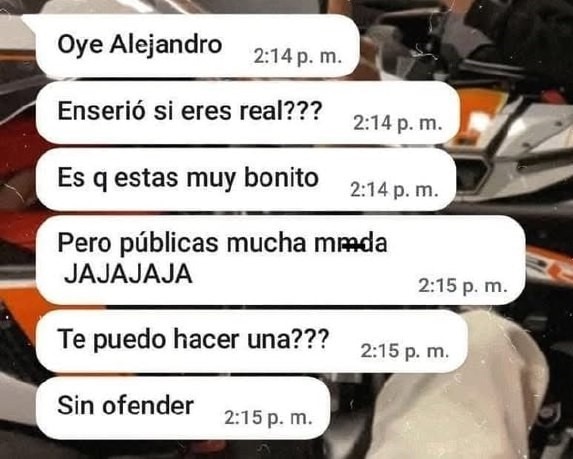 Alejandro nos representa - meme