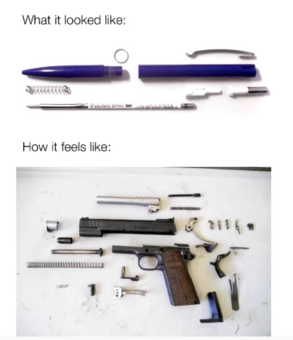 How my pens feel like - meme