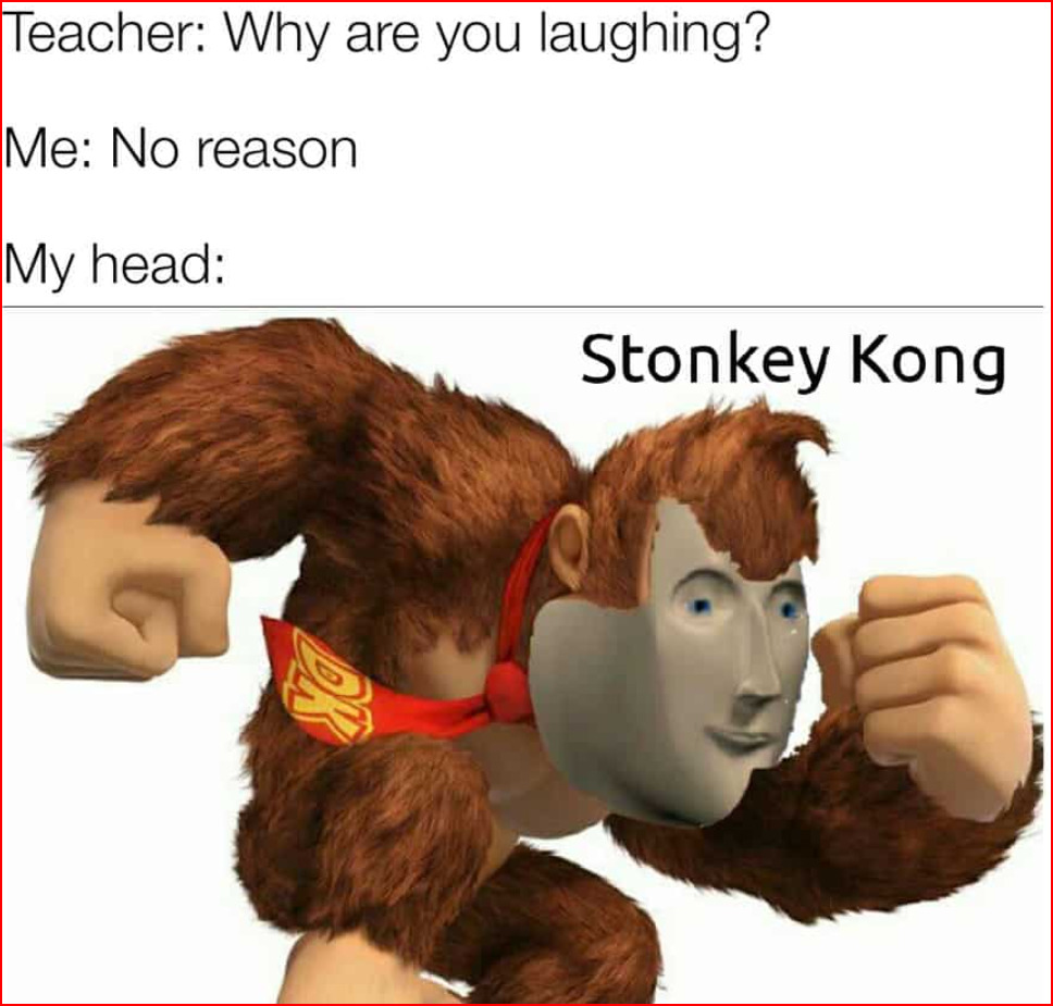 stonkey kong - meme