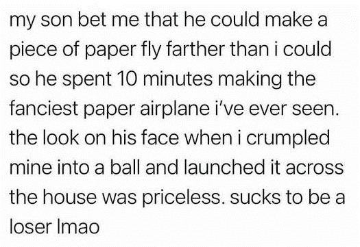 Paper plane - meme