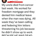 don't make work your whole life. They could care less