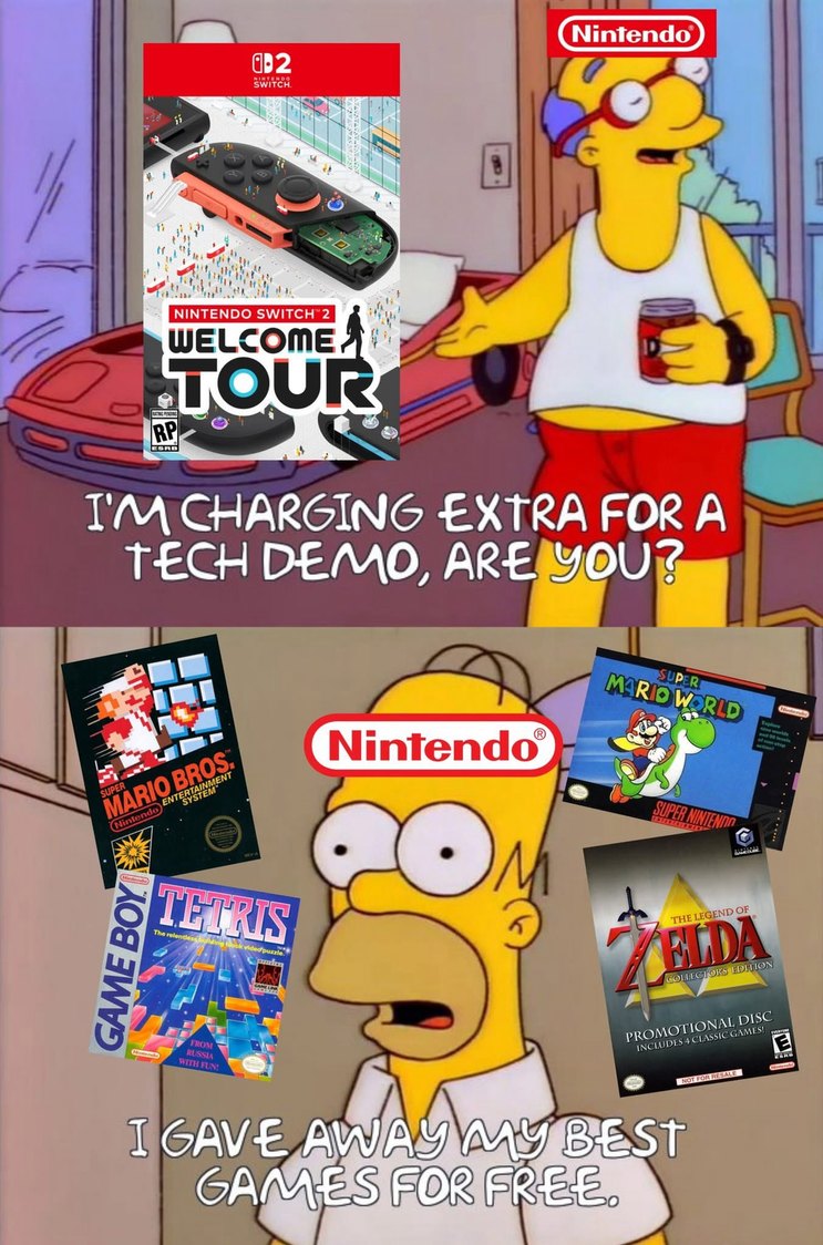 title thinks Nintendo needs course correction - meme