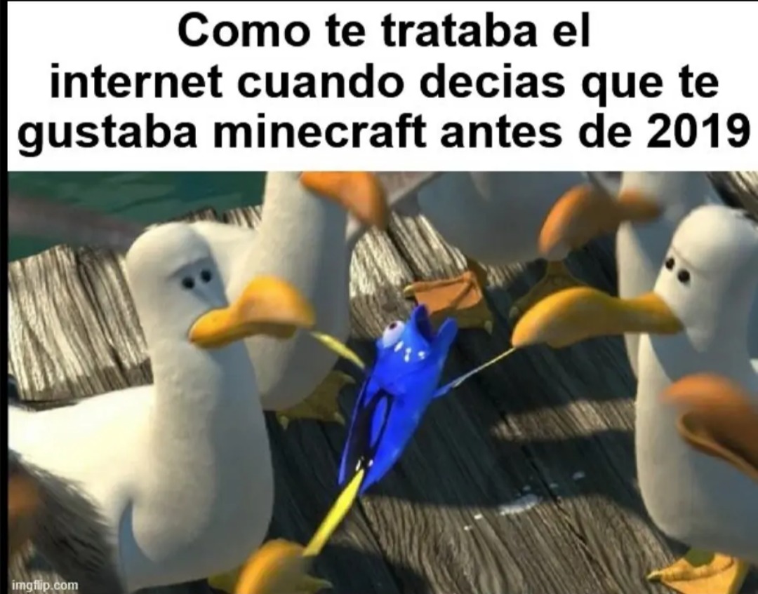 Que bueno que nunca me gustó Minecraft - meme