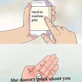 the hardest pill to swallow