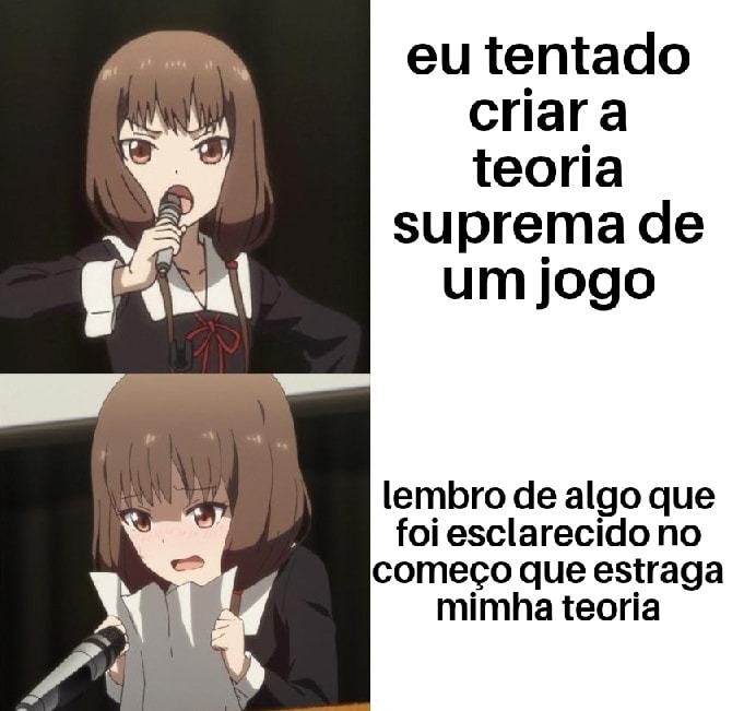 Teorias supremas - meme